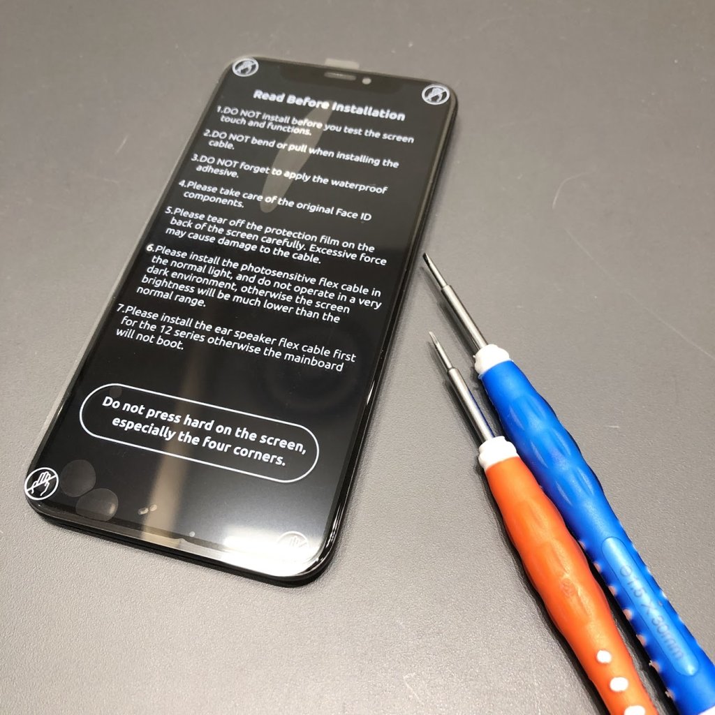 iPhoneX 液晶交換
