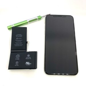 iPhoneX　バッテリー交換修理