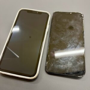 iPhone11 液晶交換 学割