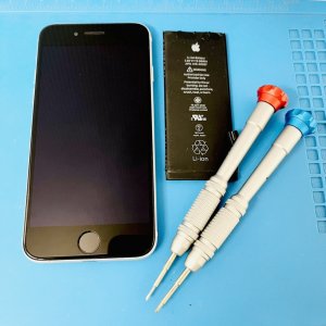 iPhoneSE2 バッテリー交換修理