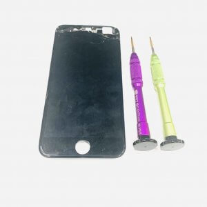 iPhone7 フロントパネル交換修理　画面割れ タッチ操作できない