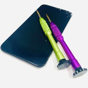 iPhoneX 液晶交換修理 画面割れ 液晶表示おかしい