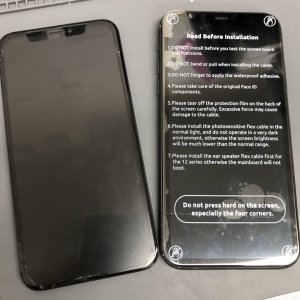iPhoneXSMax 液晶画面 交換修理