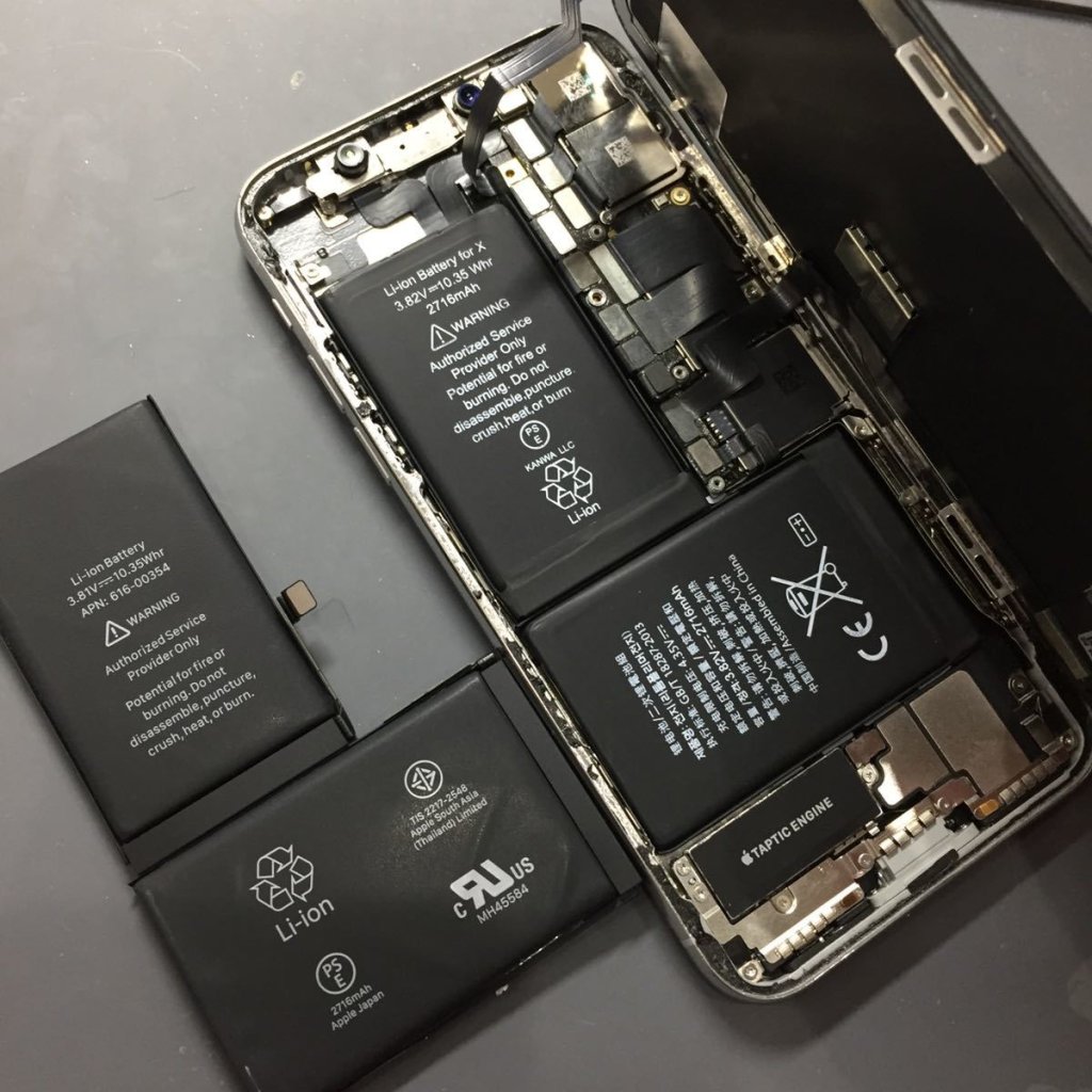 iPhoneX バッテリー交換