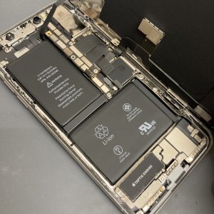 iPhoneX バッテリー交換修理
