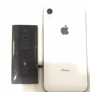 iPhoneXR バッテリー交換