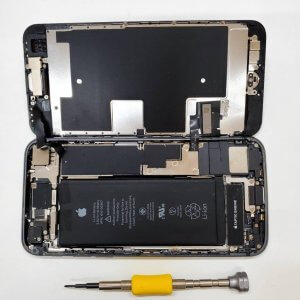 iPhone8 バッテリー交換