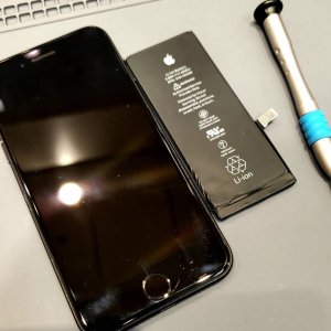 iPhone7 バッテリー交換