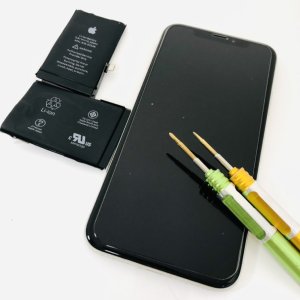 iPhoneX バッテリー交換修理