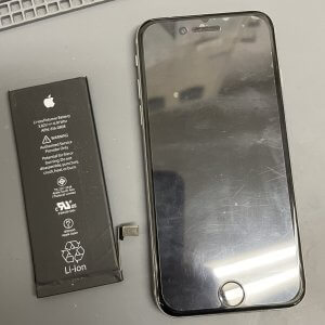 iPhone7 バッテリー交換