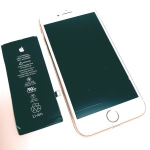 iPhone8 バッテリー交換修理