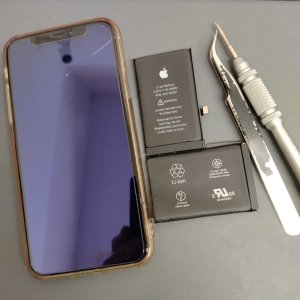 iPhoneX　バッテリー交換