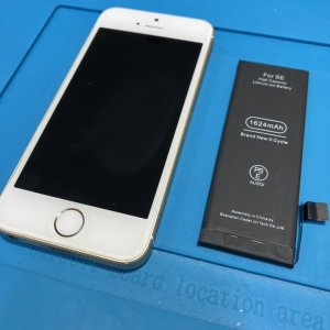 iPhoneSE バッテリー交換
