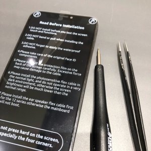 iPhoneX フロントパネル交換