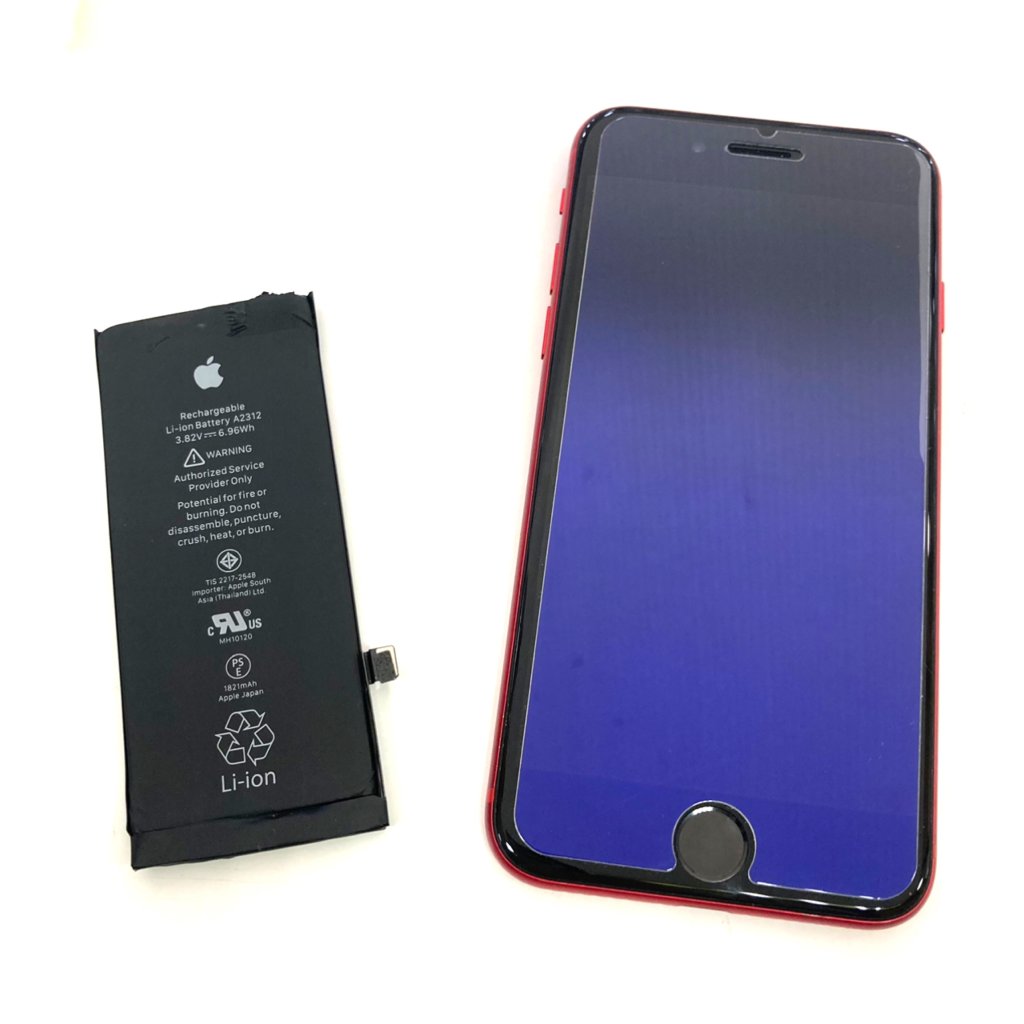 iPhoneSE2 バッテリー交換修理
