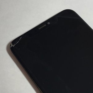 iPhoneXSmax 落としてしまいフロントパネルが割れてしまいタッチが効かなくなってしまった…