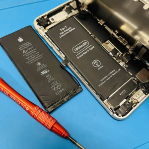 iPhone7 バッテリー交換修理