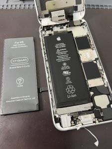 iPhone6S バッテリー交換