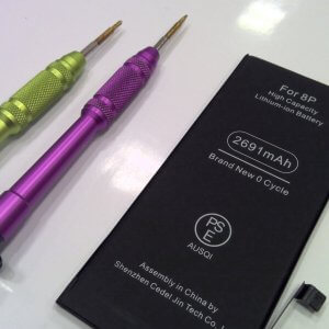 iPhone8Plusバッテリー交換