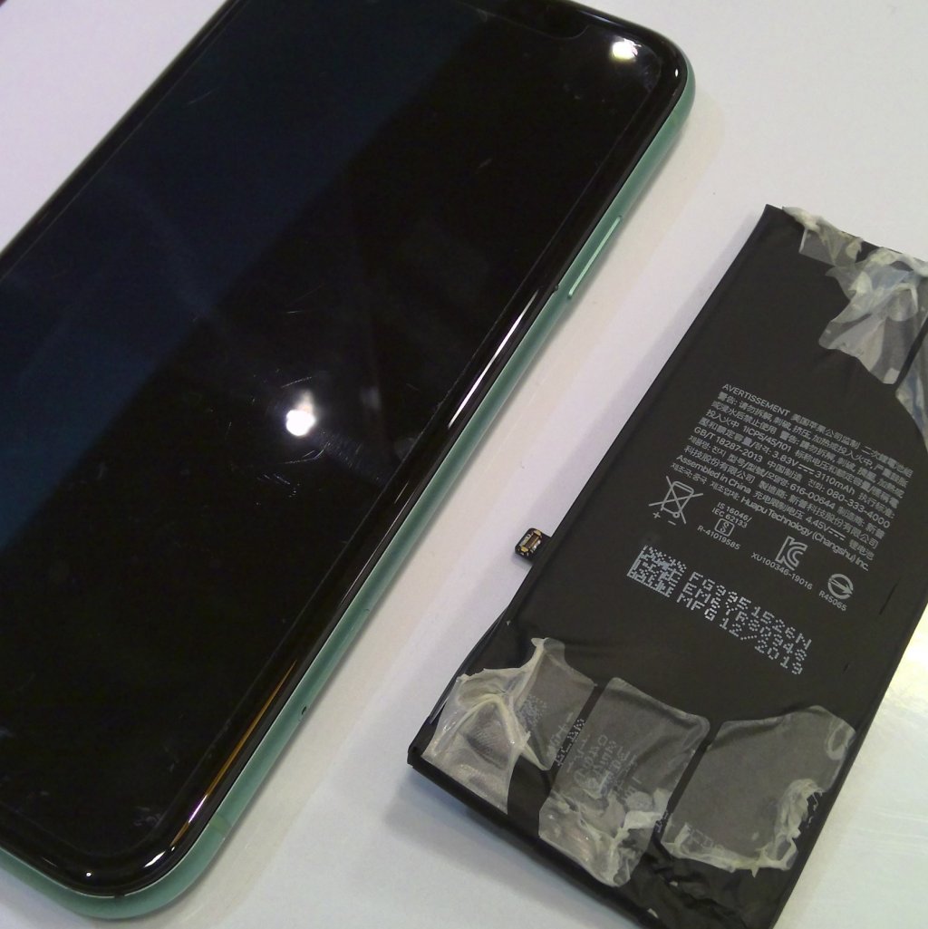 iPhone11バッテリー交換