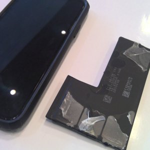 iPhoneXバッテリー交換