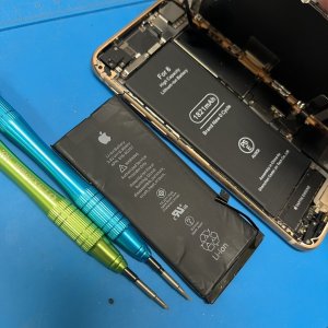 iPhone8 バッテリー交換修理