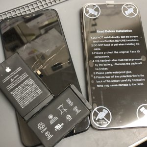 iPhoneX 液晶パネル バッテリー セット交換