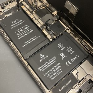iPhoneX バッテリー 交換修理