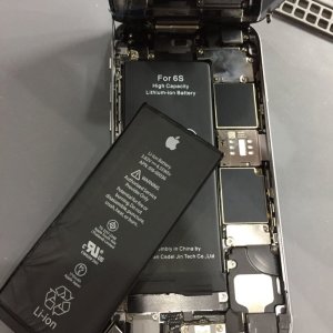 iPhone6S　バッテリー交換
