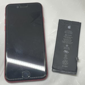 iPhone8バッテリー交換