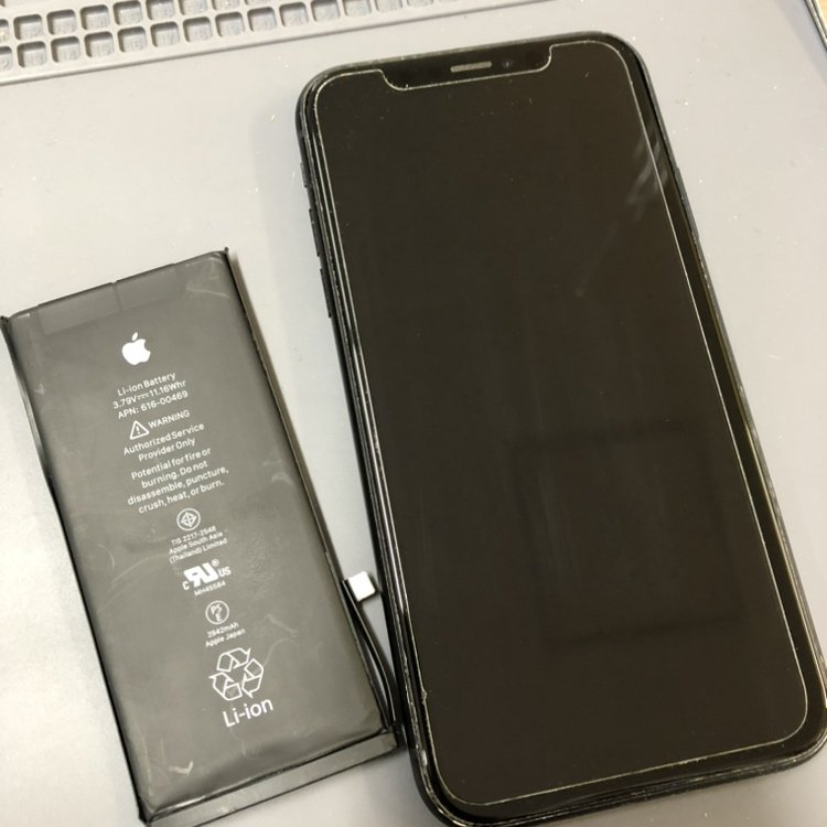 iPhoneXR バッテリー交換