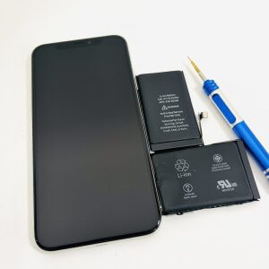 iPhoneX バッテリー交換修理