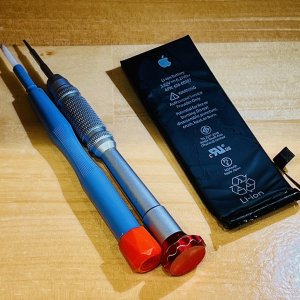 Phone5SE バッテリー交換