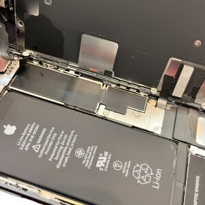 iPhoneSE2 水没修理