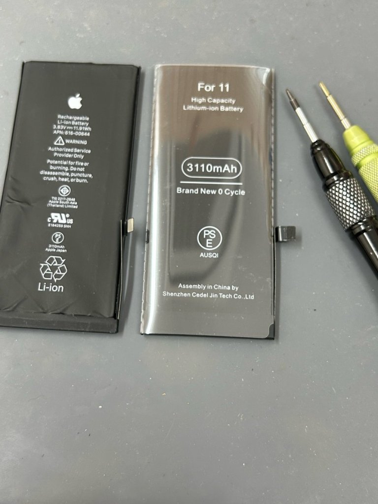 iPhone 11 バッテリー交換