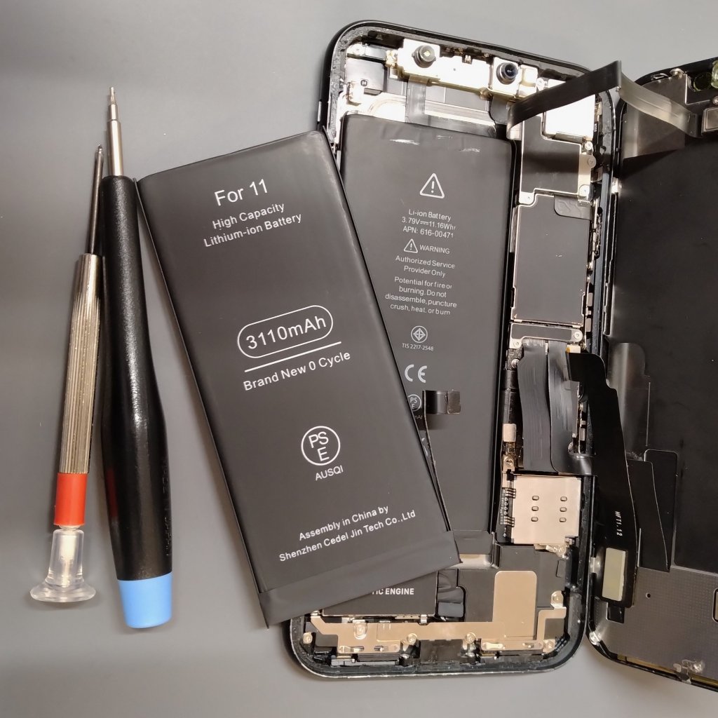iPhone11 バッテリー交換