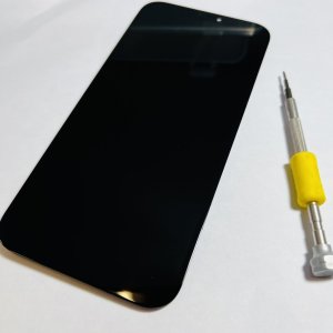iPhone12ProMax 液晶パネル交換 落としてから画面が真っ暗で映らないが音は聞こえる…