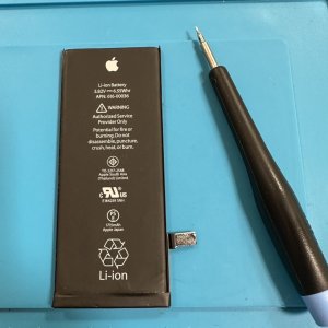 iPhone6　バッテリー交換