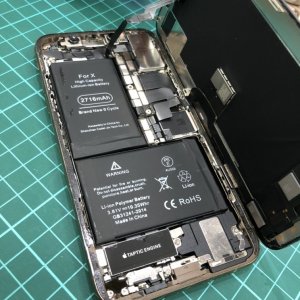 iPhoneX バッテリー交換