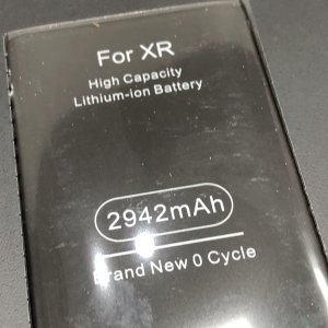 iPhoneXR バッテリー交換