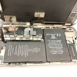 iPhoneX　バッテリー交換