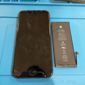 iPhone8 バッテリー交換