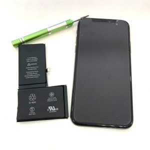 iPhoneX　バッテリー交換修理