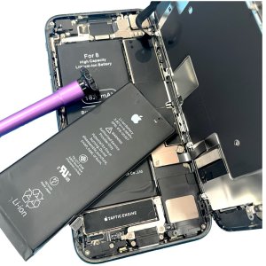 iPhone8 バッテリー交換修理