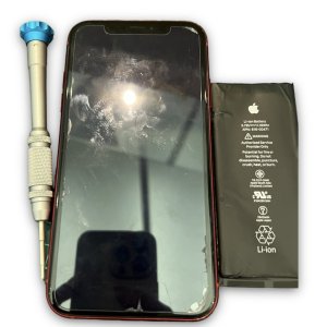 iPhoneXR　バッテリー交換