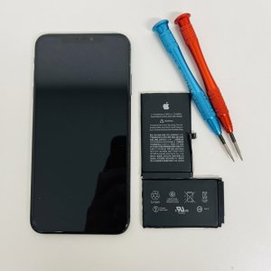 iPhoneXSmax バッテリー交換修理