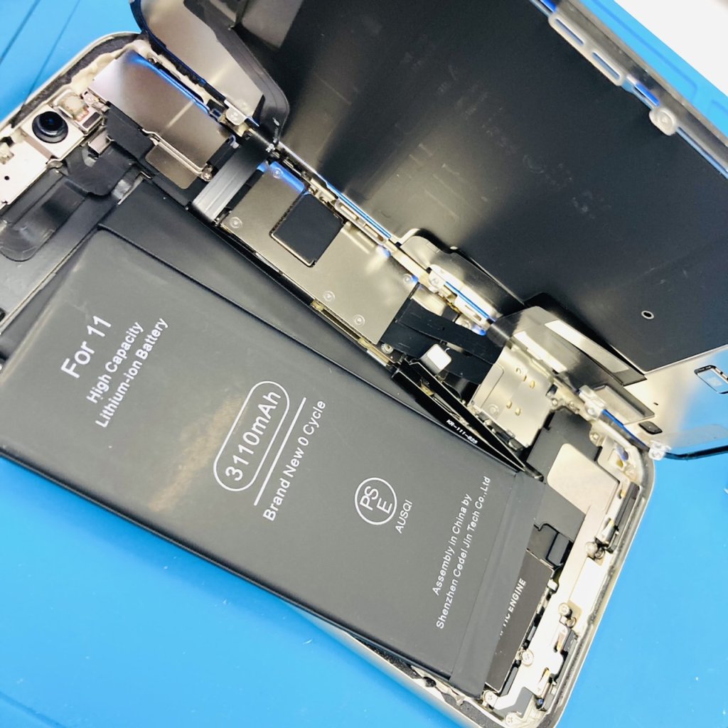 iPhone11 バッテリー交換修理