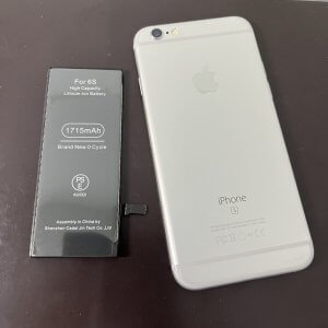 iPhone6S バッテリー交換