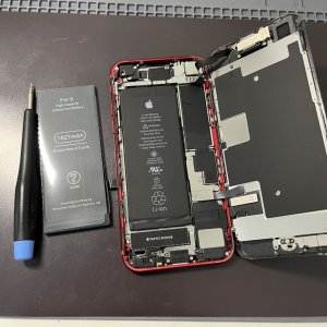 iPhone8 バッテリー交換