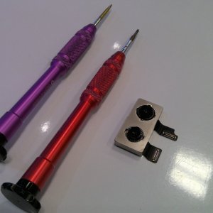 iPhoneXSMaxアウトカメラ交換